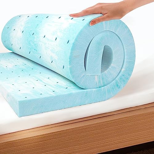 EGO 3 Inch Twin XL Mattress Topper Gel Memory Foam by MLILY