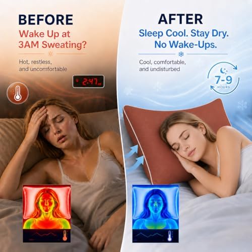 Cooling Pillow Cases for Hot Sleepers: Fall Asleep About 14 Minutes Faster - Image 2