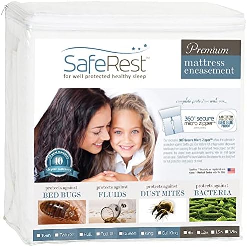 SafeRest Zippered Mattress Protector by SafeRest