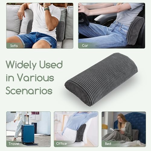 HIGOGOGO Lumbar Support Pillow for Recliner Chair/Accent Chair/Couch, Memory - Image 7