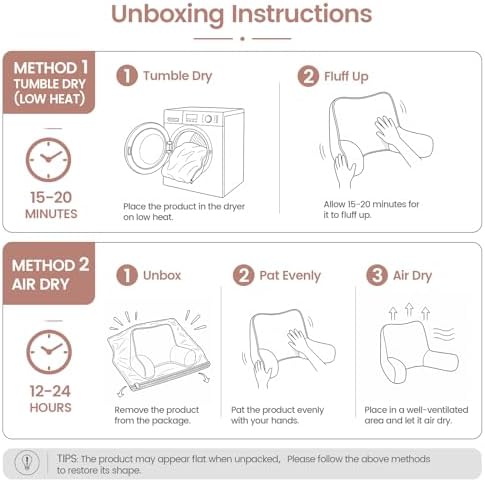 Reading Pillow with Adjustable Memory Foam, Adult Backrest with Arms, Back - Image 7