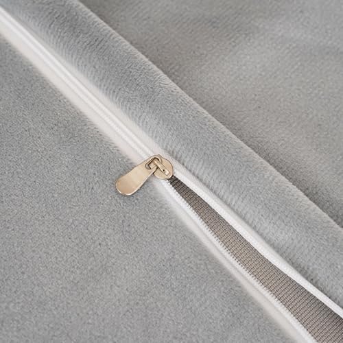 Fluffy Faux Fur Body Pillowcase, Luxury Bubble Waffle Carved Plush Long Size - Image 7