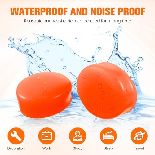 Frienda 21 Pairs Silicone Ear Plugs - Image 3