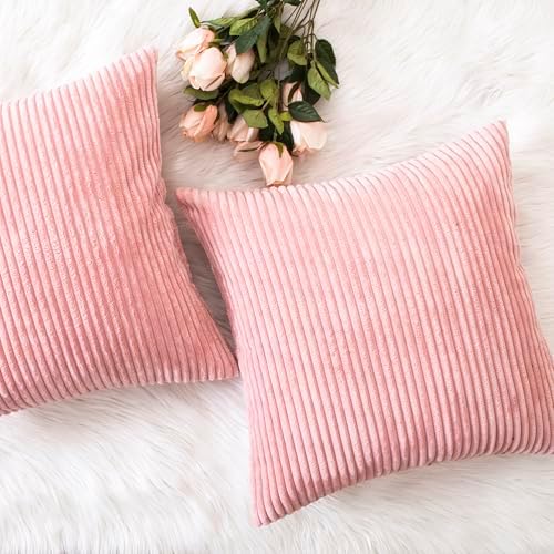 Home Brilliant Pink Throw Pillows by HomeBrilliant