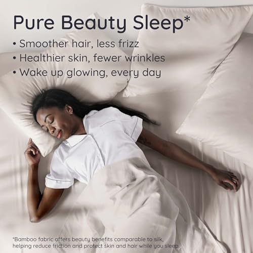 Bambaw 100% Viscose Derived from Bamboo Pillowcase Queen Size – Set of 2 Queen - Image 5