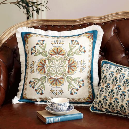 patdrea Designer Vintage Linen Pillow Cover - Image 2