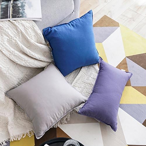 Jeanerlor Set of 2 Decorative Cotton Linen Chair Throw Pillow Case, Sofa - Image 6
