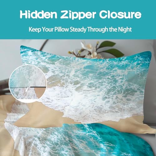 Satin Pillowcase for Hair and Skin, Softer Than Mulberry Silk Pillow Case 1 Pack - Image 2