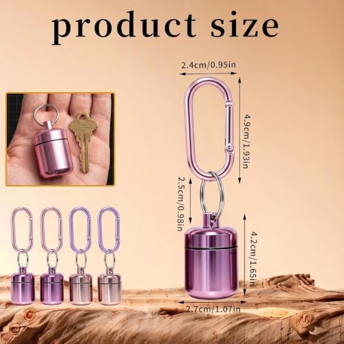 4 Pack Waterproof Aluminum Earplug Case - Image 3