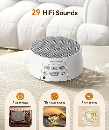 Dreamegg White Noise Machine, Sound Machine - Image 2