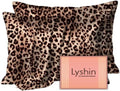 LYSHIN Silk Pillow Cases 2 Pack Queen Size by LYSHINSILKPILLOWCASES