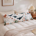 Coastal Beach Animal 20x54 Body Pillow Cover, Ocean Nursery Decor, Marine Life by Unknown
