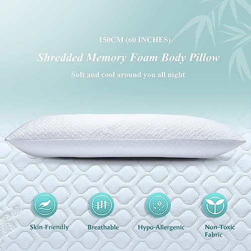 Rainmr Extra Long Body Pillow Cubies Memory Foam 150x50cm – Anime Body Pillow - Image 6