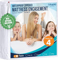 Utopia Bedding Mattress Protector Zippered Twin Size, 100% Waterproof Bed Bug by UTOPIABEDDING