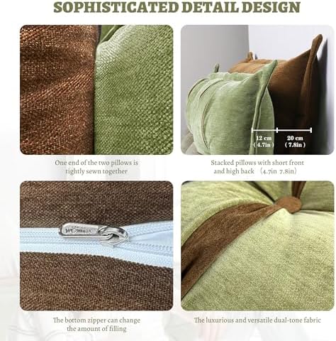 Headboard Pillow Twin XL Backrest Pillow – Dorm Daybed Pillow, Bolster Pillow - Image 6