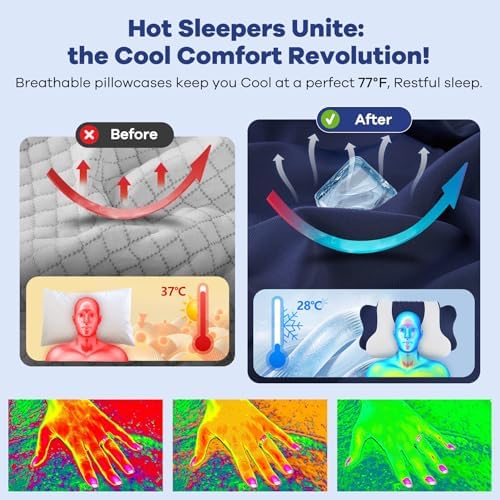 DONAMA Cervical Pillow for Neck Pain, Ergonomic Memory Foam Contour Pillow - Image 5