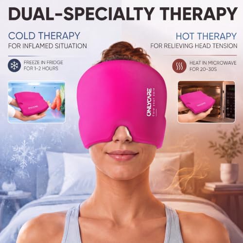 ONLYCARE Migraine Relief Cap, Headache Relief Cold Cap - Image 2