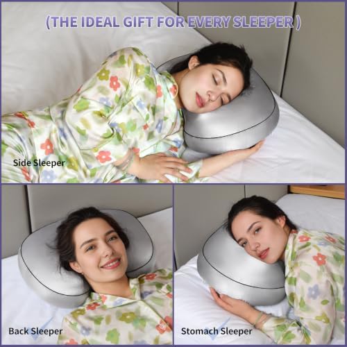 4" Hole Piercing Pillow for Side Sleepers - Image 4