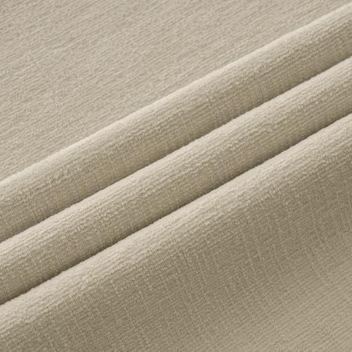 MIULEE Light Taupe Chenille Couch Throw Pillow Covers - Image 7