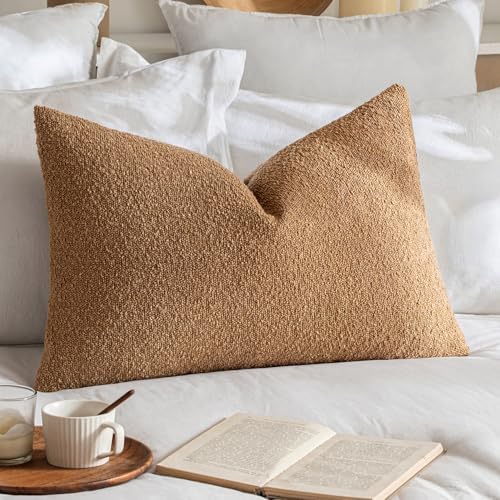 MIULEE Textured Boucle Lumbar Pillow Cover - Image 3