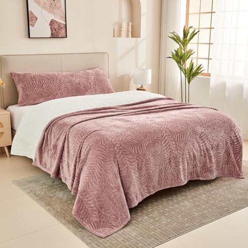 SOCHOW Body Pillow Cover 21x54 Inches, 1 Pack, Dusty Pink - Image 7