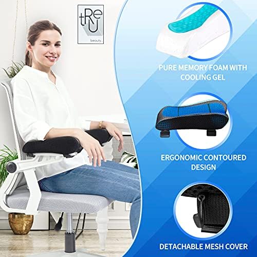 BEAUTRIP Ergonomic Armrest Pads- Office Chair Arm Rest Cover Pillow - Image 2