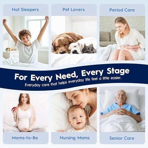 Waterproof Mattress Pad Full Size, Mattress Topper Cooling - Image 6