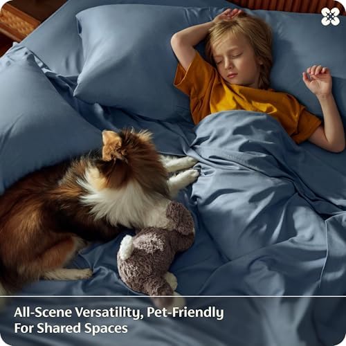 Bedsure PureWoven 100% Rayon Derived from Bamboo, Full Size Sheets - Image 6