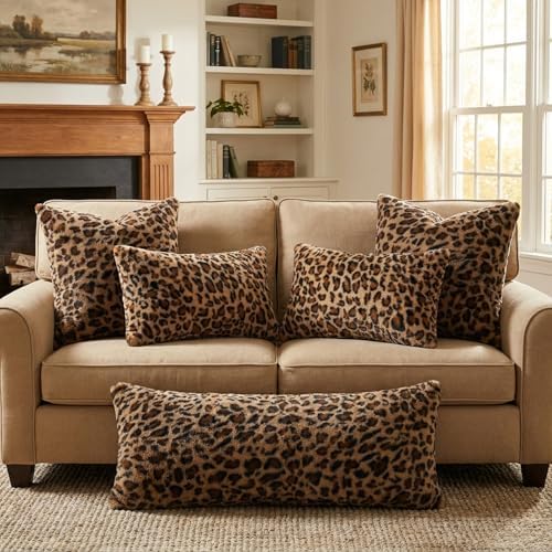 20x54 Leopard Cheetah Print Long Body Pillow Cover - Image 6