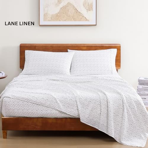 LANE LINEN Full Size Sheets 100% Organic Cotton Cooling Soft - Image 2