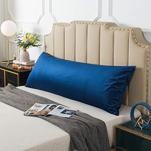 H HOUSEHOLD Velvet Body Pillow Cover, 20x54 Inches - Image 2