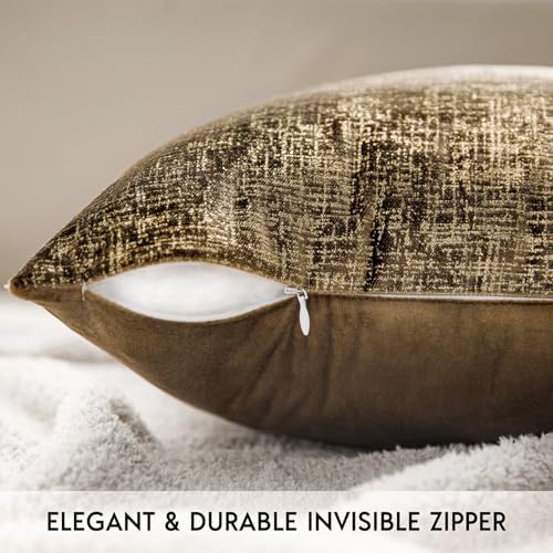 Phantoscope Pack of 2 Sparkling Velvet Geometric-pattern Throw Decorative - Image 3