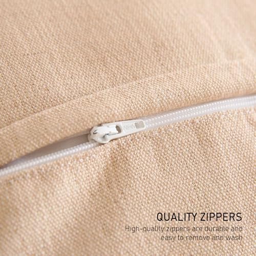 ISAENNE Designer Linen Throw Pillow Cover - Image 5