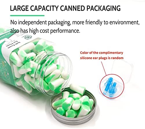 LYSIAN Foam EarPlugs for Noise Cancelling, 60 Pairs, 38dB SNR - Image 4