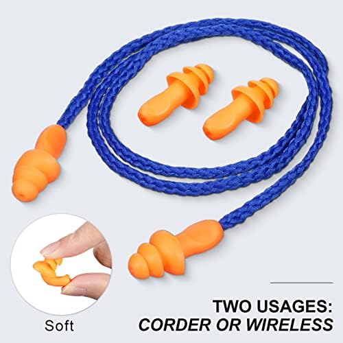 Tondiamo 200 Pairs Ear Plug Bulk - Image 2