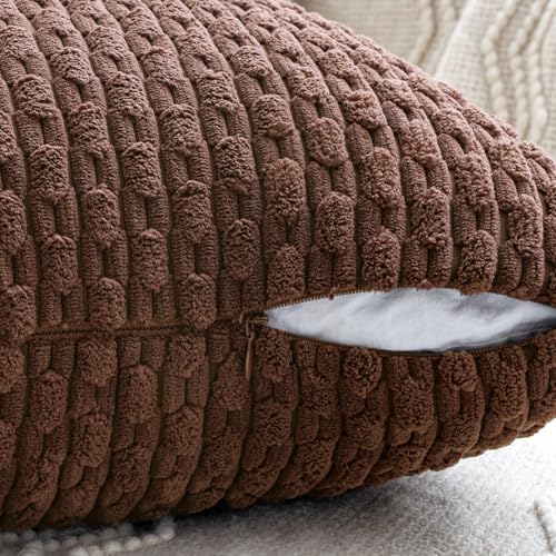 MIULEE Boho Brown Decorative Throw Pillow Covers - Image 6