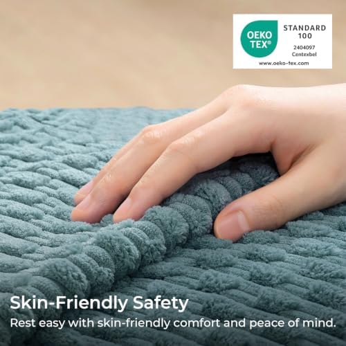 Kevin Textile Soft Corduroy 12"x20" Lumbar Pillow Cover 1 Pack - Image 2