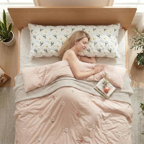 Spring Body Pillow Cover 20x54 Inch, Daisy Pillowcase - Image 7