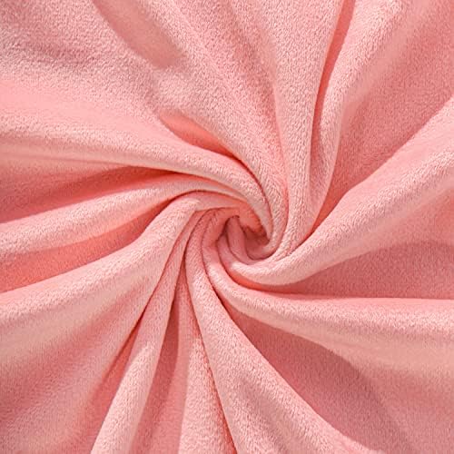NTBAY Toddler Velvet Pillowcases, Light Pink - Image 4