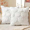 MIULEE Fall Pillow Covers Pumpkin Fall Decor 18x18 Pure White by MIULEE