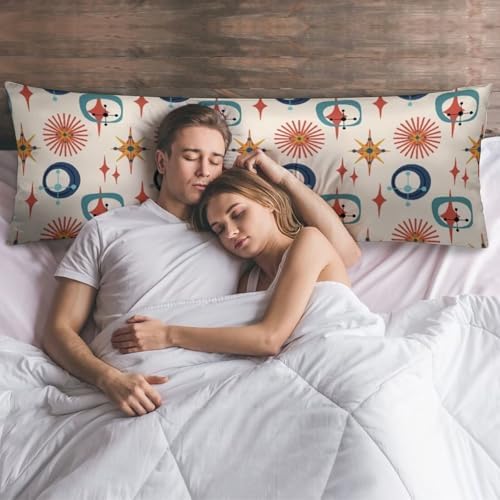 Mid Century Modern Body Pillow Cover Pillowcase - Image 6
