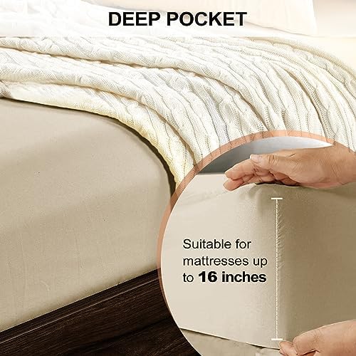 FreshCulture California King Fitted Sheet Only - Image 4
