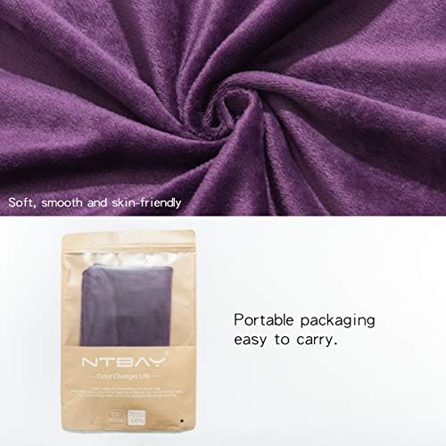 NTBAY King Velvet Pillowcases - Image 3