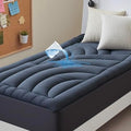 Waterproof Mattress Pad Twin XL, Quilted Fitted Twin XL Mattress Protector by QUIETSEA
