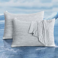 LUXEAR Cooling Pillow Cases for Hot Sleepers, King Size by Luxear
