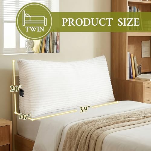 Headboard Pillow Twin, Headboard Wedge Pillow - Image 2