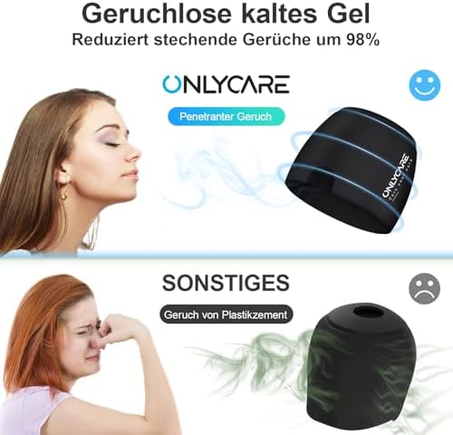 ONLYCARE Migraine Relief Cap, Soothing Headache Hat, Upgraded Odorless Gel Ice - Image 3