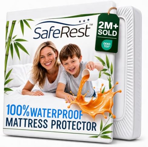 SafeRest Sleepure Waterproof Mattress Protector Crib Size by SafeRest