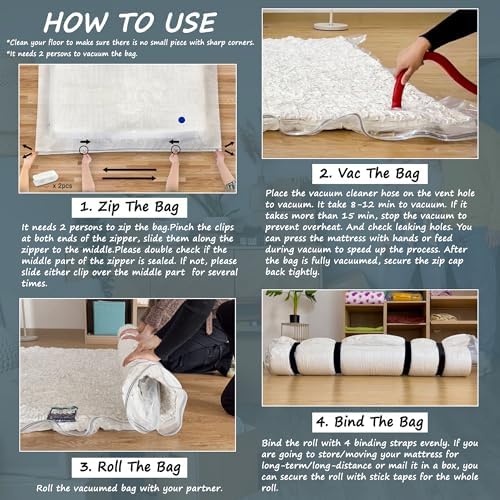 Vacuum Mattress Bag for Memory Foam and Latex - Image 6
