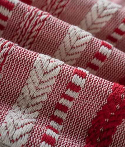 Cethom Christmas Lumbar Pillow Covers 14x36 Long, Farmhouse Boho Christmas - Image 3
